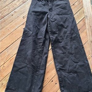 Size 4 Universal Thread Black Flare & Wide Leg Jeans